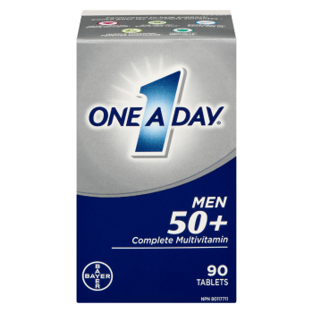 One A Day Complete Multivitamin Men 50+ 90 Tablets