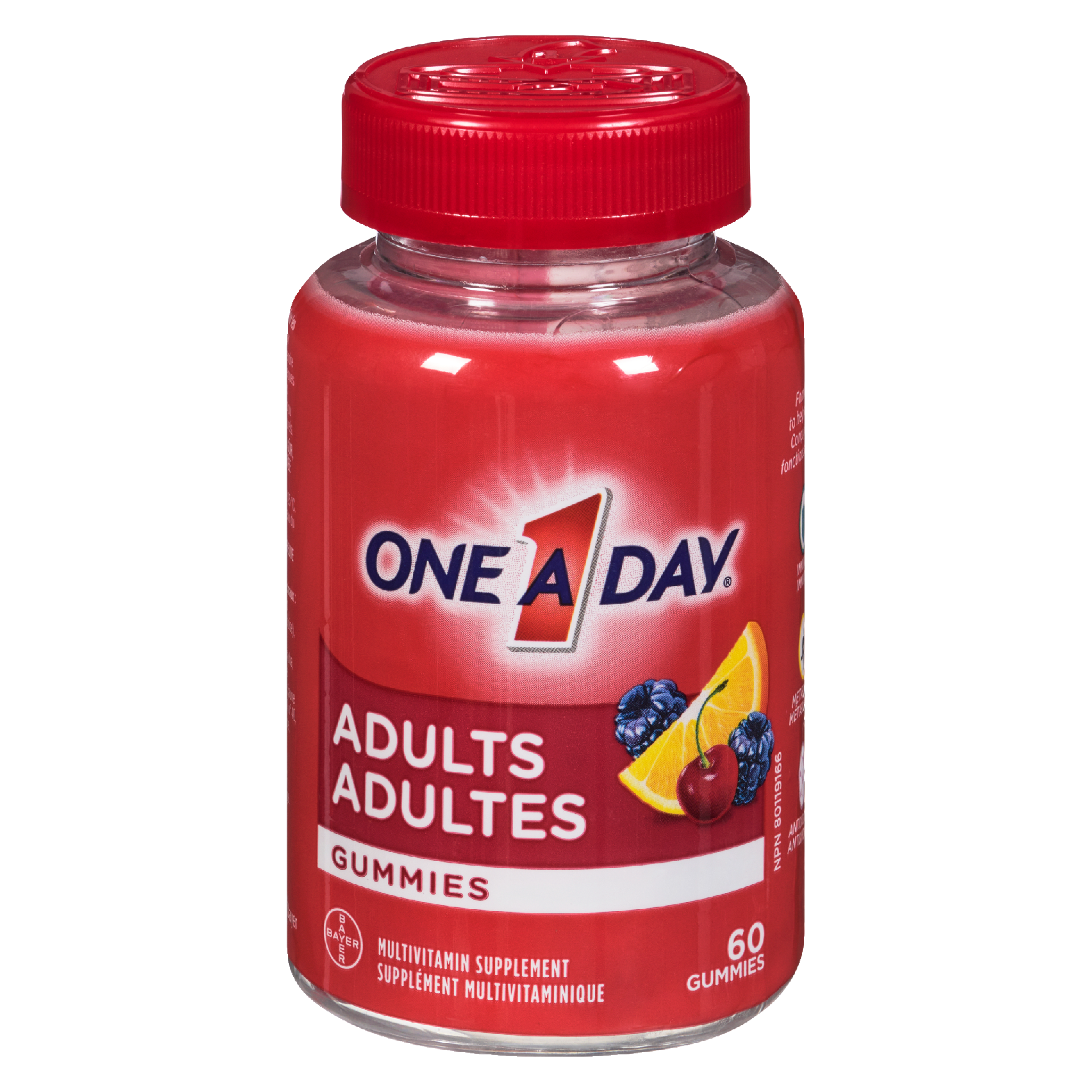 One A Day Multivitamin Supplement Adults 60 Gummies