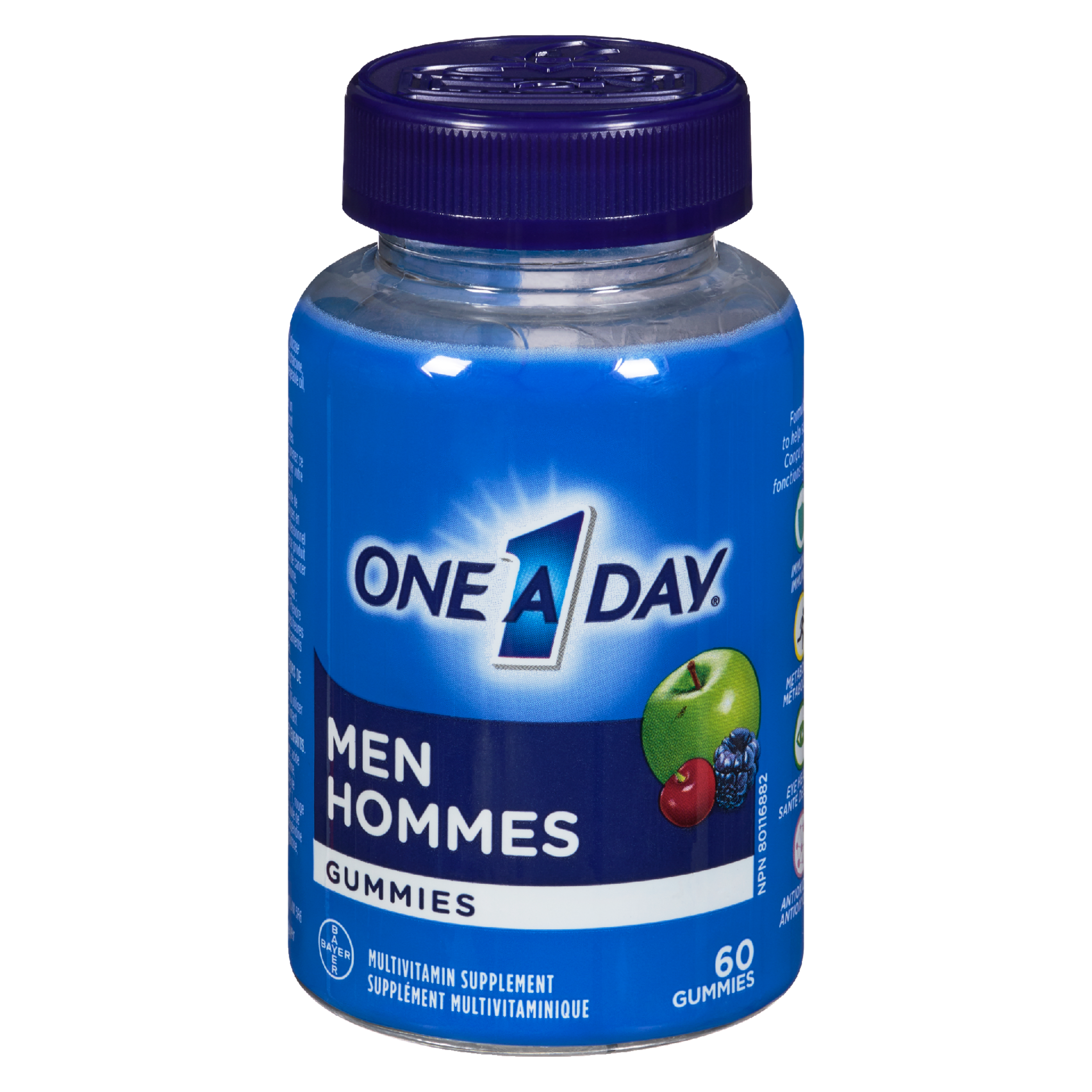 One A Day Multivitamin Supplement Men 60 Gummies
