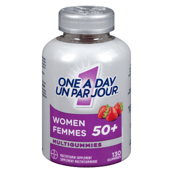 One A Day Multivitamin Supplement Women 50+ Multigummies 130 Gummies