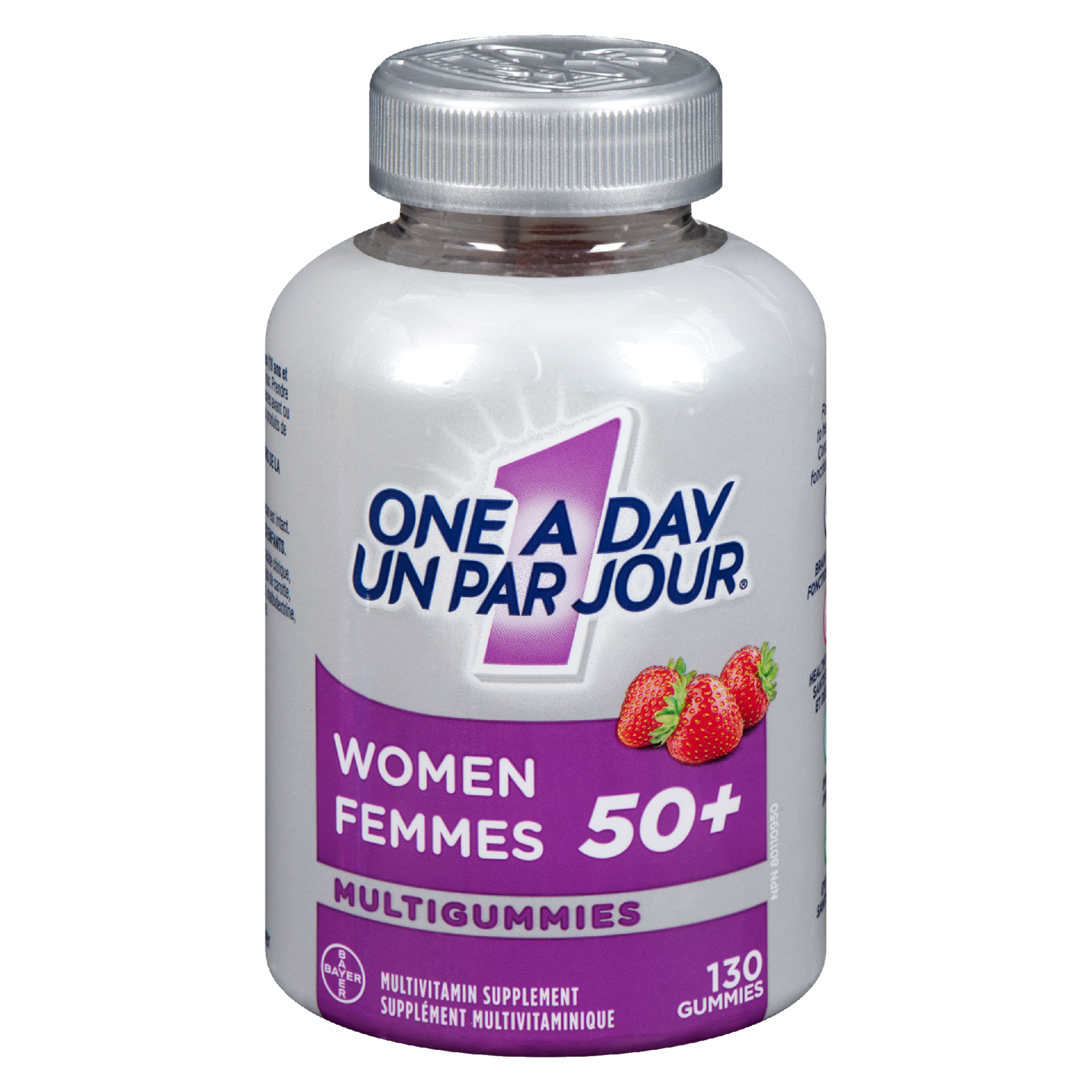 One A Day Multivitamin Supplement Women 50+ Multigummies 130 Gummies