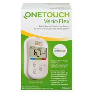 OneTouch Verio Flex Blood Glucose Monitoring System with ColourSure