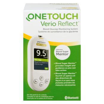OneTouch Verio Reflect Blood Glucose Monitoring System with Blood Sugar Mentor