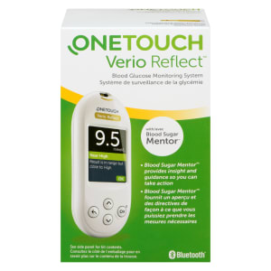 OneTouch Verio Reflect Blood Glucose Monitoring System with Blood Sugar Mentor