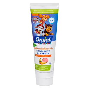Orajel Anti-Cavity Toothpaste Fluoride Natural Fruity Bubble Kids 2+ Years 119 g