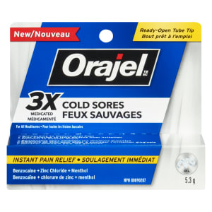 Orajel Cold Sores Gel 5.3 g