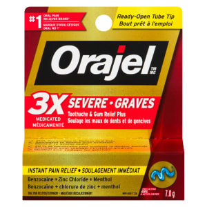 Orajel Fast-Acting Gel 3x Severe 7.0 g