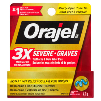 Orajel Fast-Acting Gel 3x Severe 7.0 g