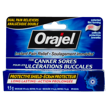Orajel Instant Pain Relief for Canker Sores Gel 9.5 g