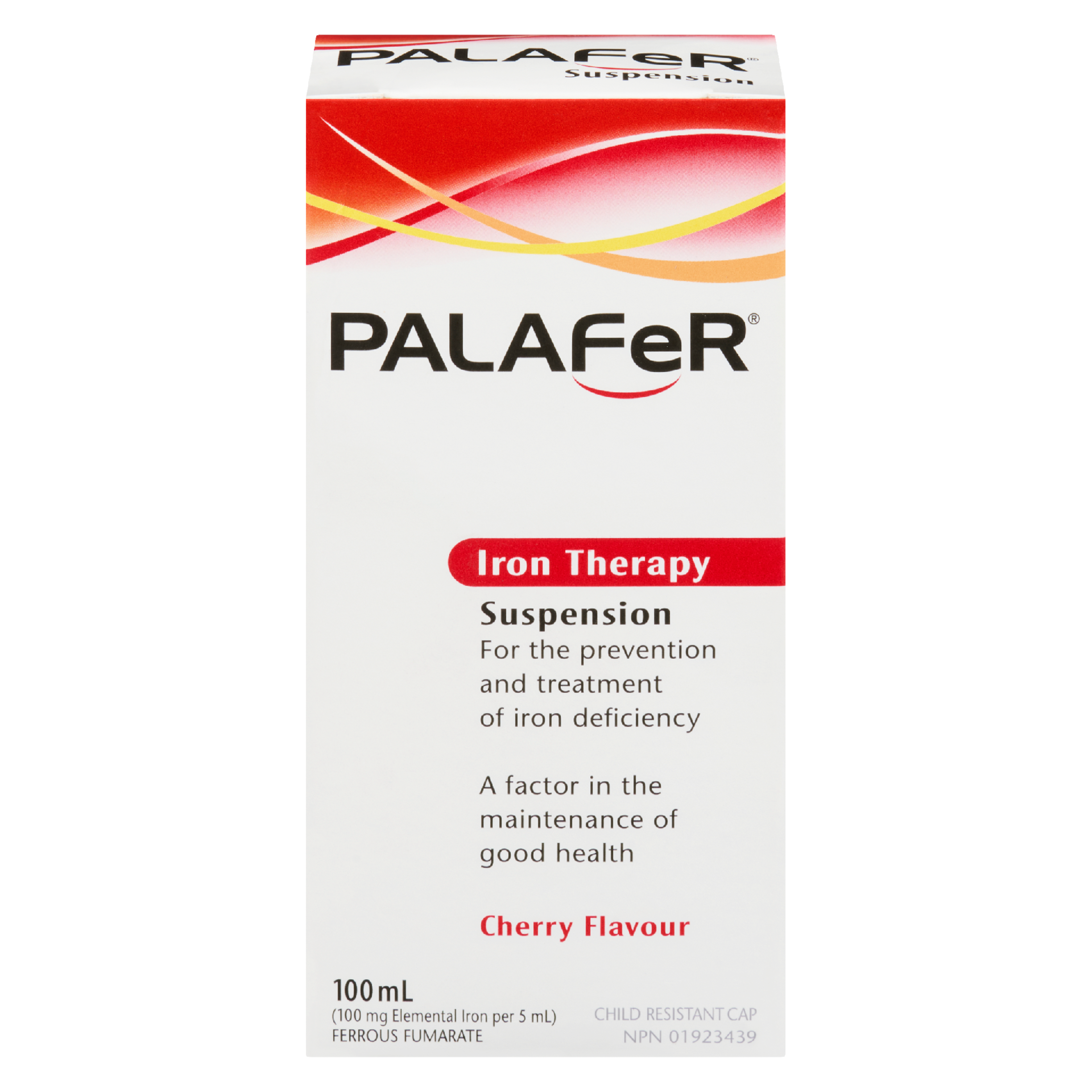 Palafer Iron Therapy Suspension Cherry Flavour 100 ml