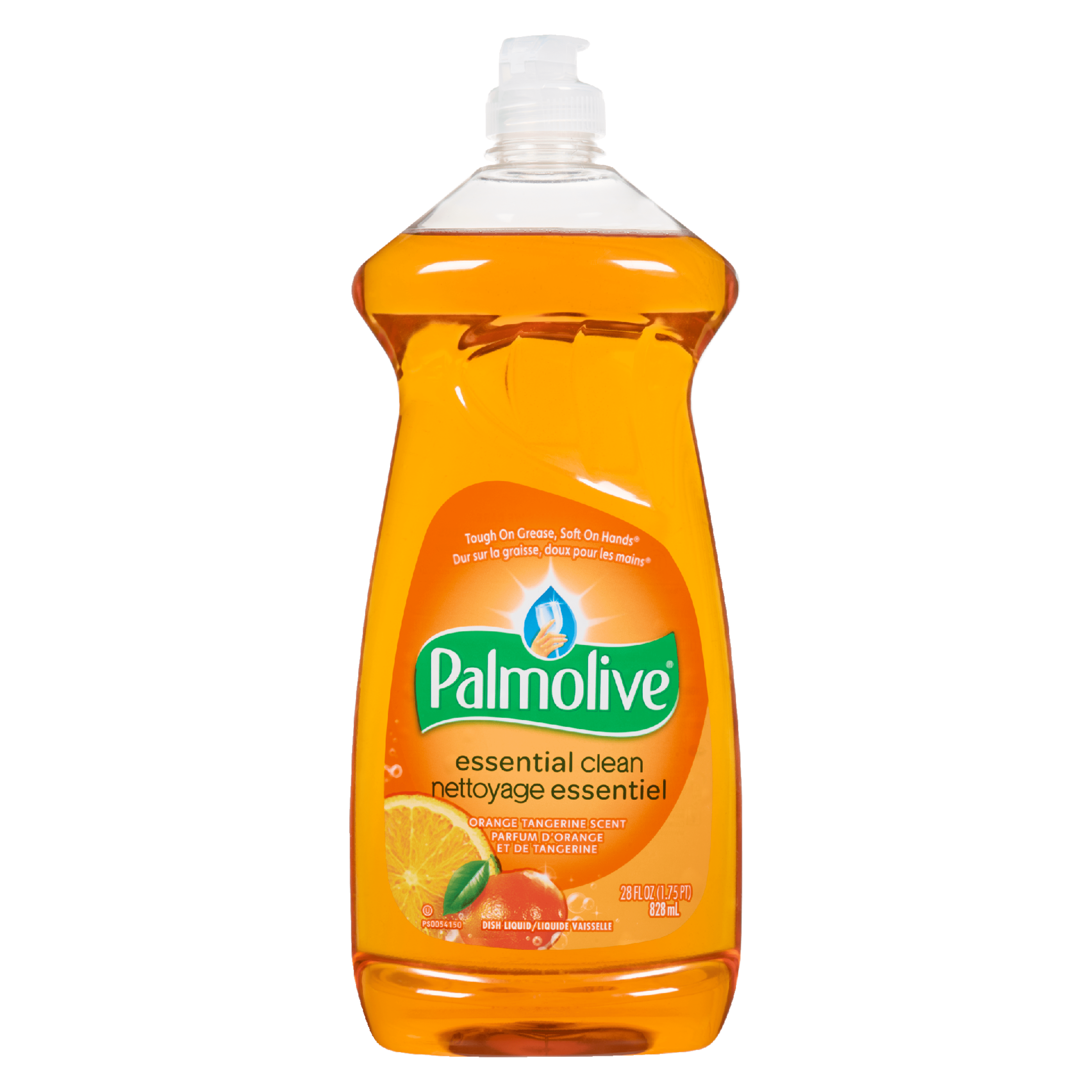 Palmolive Essential Clean Dish Liquid Orange Tangerine Scent 828 ml