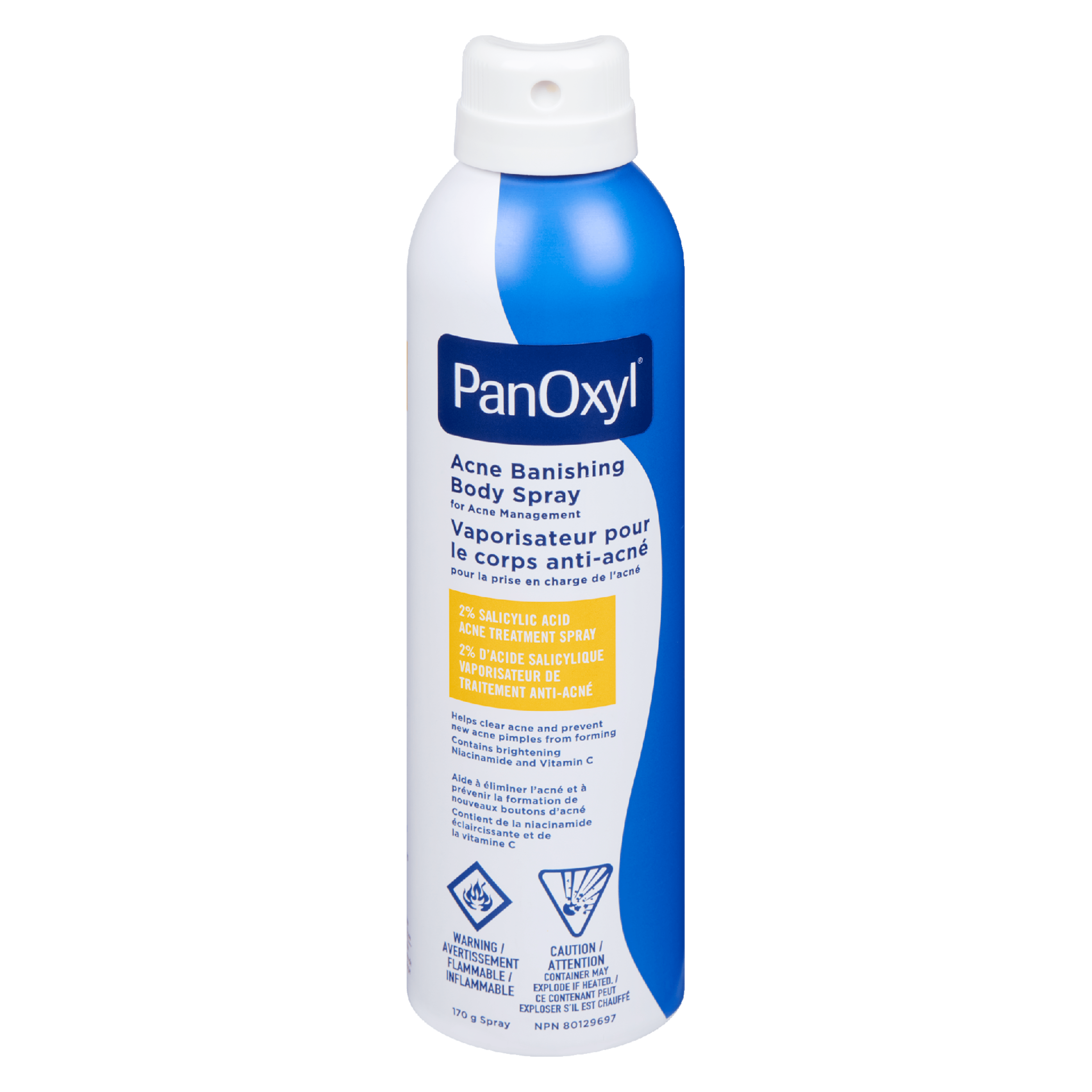 PanOxyl Acne Banishing Body Spray 170 g
