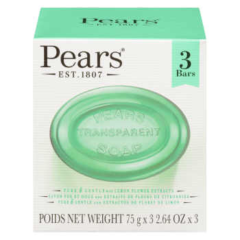 Pears Transparent Soap 3 Bars x 75 g