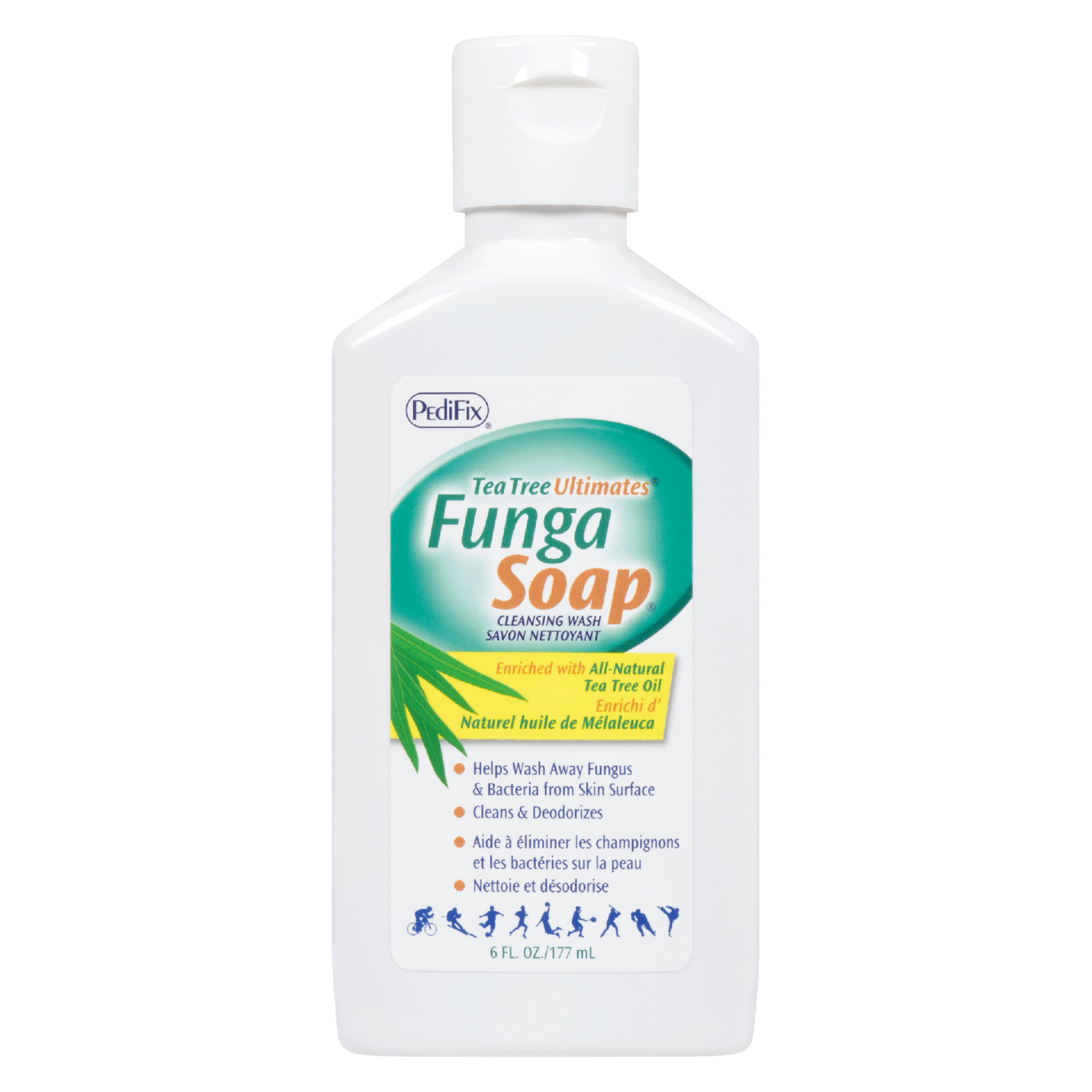 PediFix Tea Tree Ultimates FungaSoap Cleansing Wash 177 ml