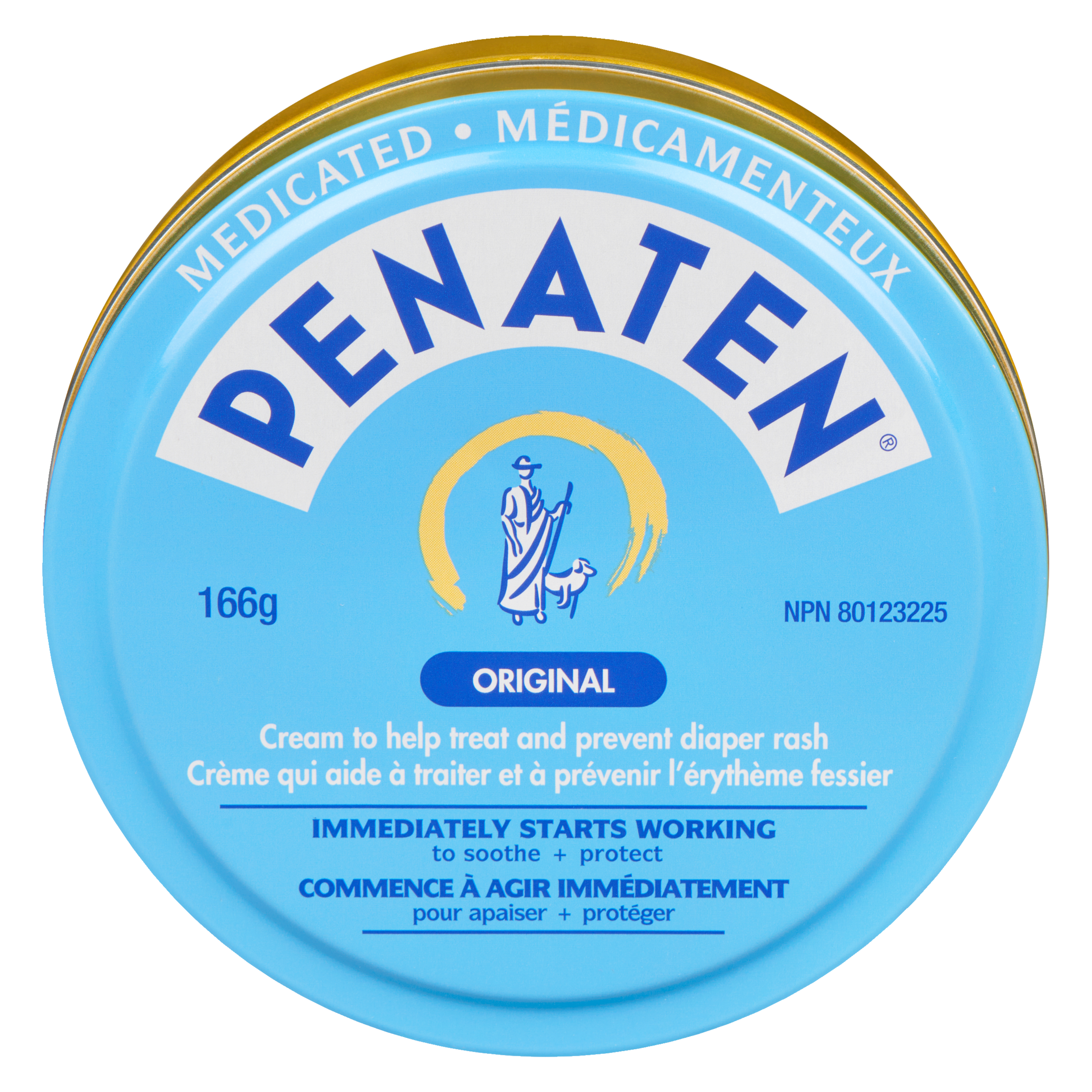 Penaten Cream to Help Treat and Prevent Diaper Rash Medicated Original 166 g