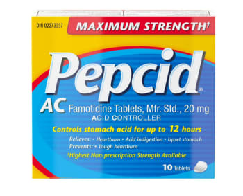 Pepcid AC Maximum Strength 10 Tablets
