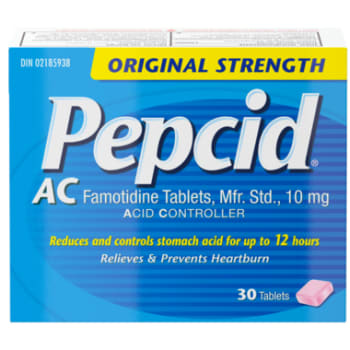 Pepcid AC Original Strength 30 Tablets 