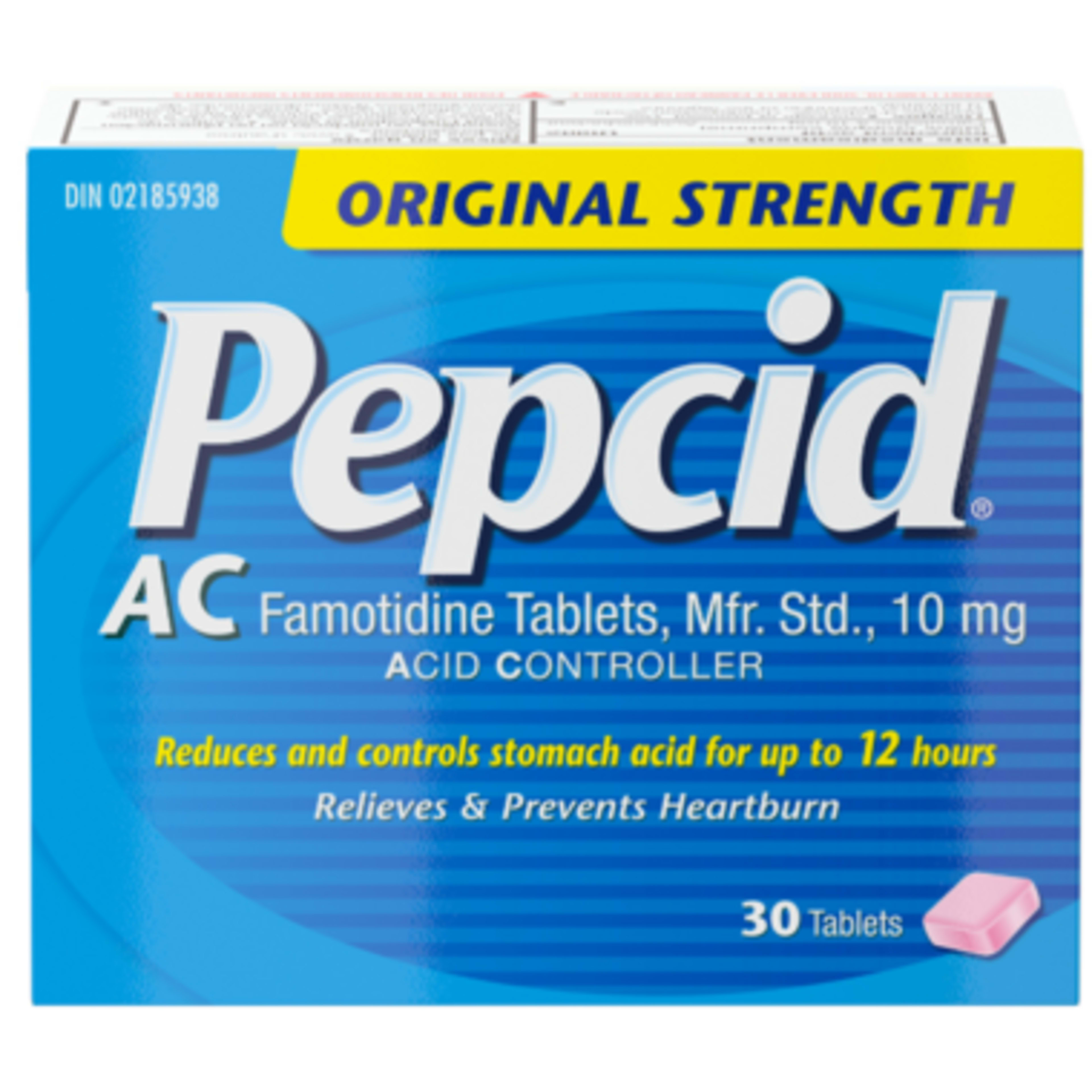 Pepcid Acid Controller Original Strength 30 Tablets
