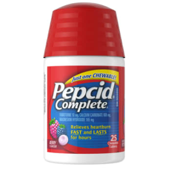 Pepcid Complete Chewable Berry 25 Tablets