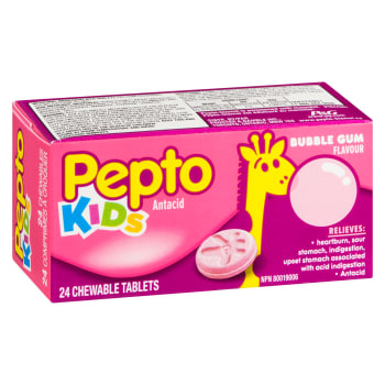 Pepto Bismol Kids Chewable Tablets 24 Count