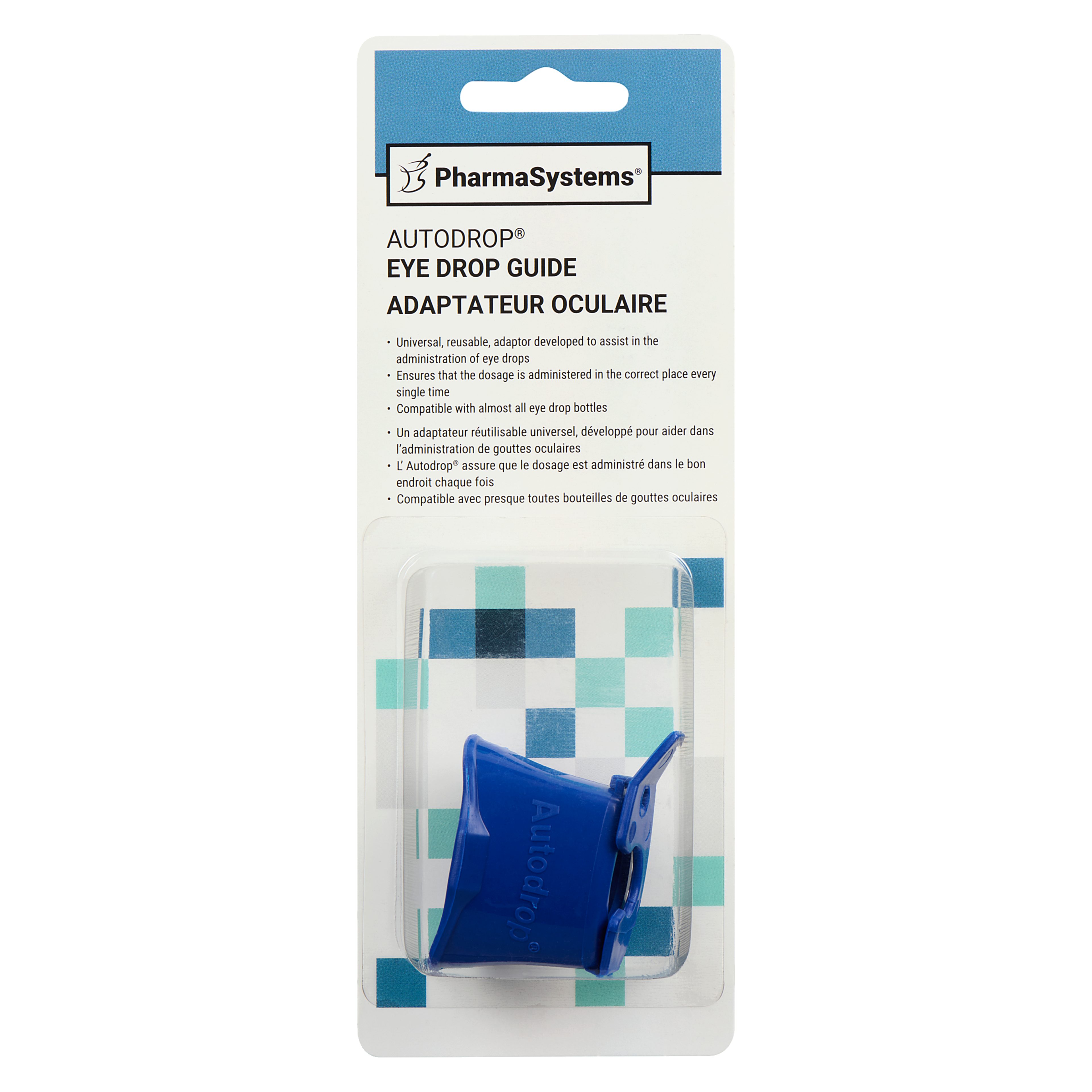 PharmaSystems AutoDrop Eye Drop Guide