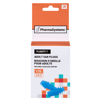 PharmaSystems FlightFit Adult Ear Plugs 1 Pair