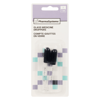 PharmaSystems Glass Medicine Droppers 1 ml
