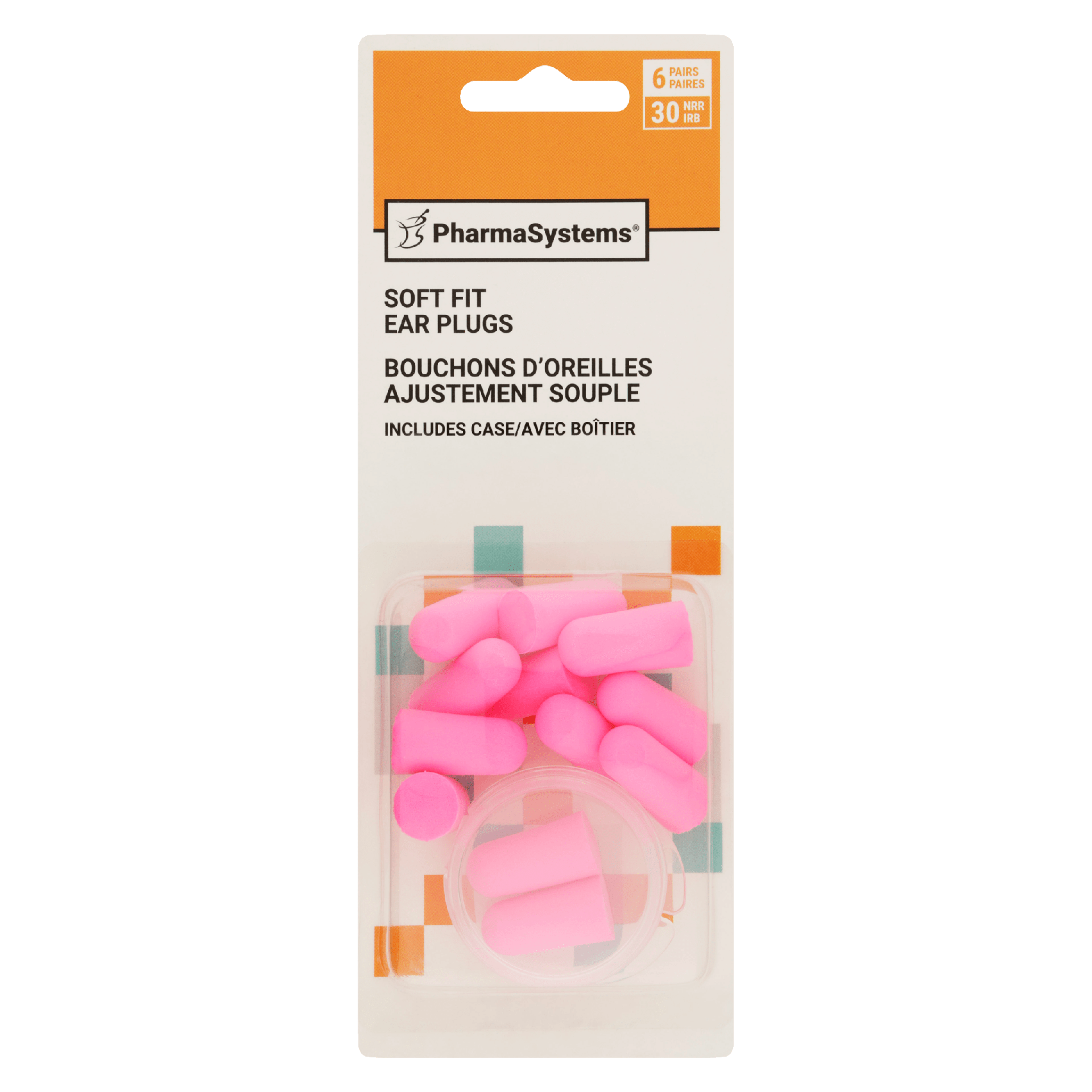PharmaSystems Soft Fit Ear Plugs 6 Pairs