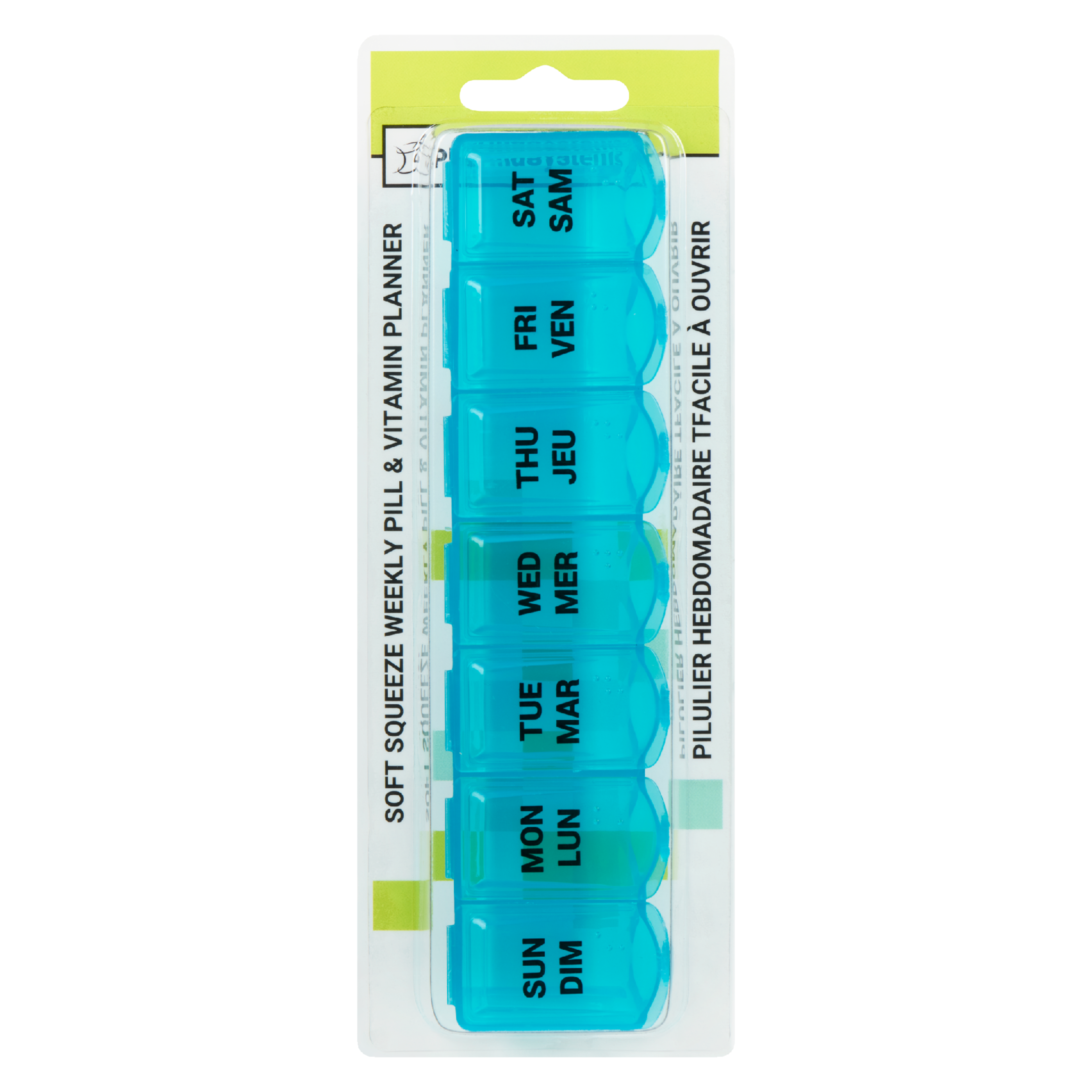 PharmaSystems Soft Squeeze Weekly Pill and Vitamin Planner