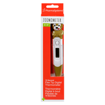 PharmaSystems Zoomometer 10 Second Flex Tip Digital Thermometer
