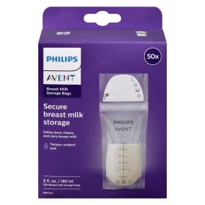 Philips Avent 180 ml 50x Breast Milk Storage Bags