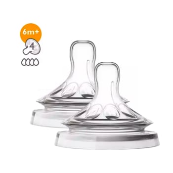Philips Avent Avent Natural Fast Flow nipples (6 months plus, 2 pieces)