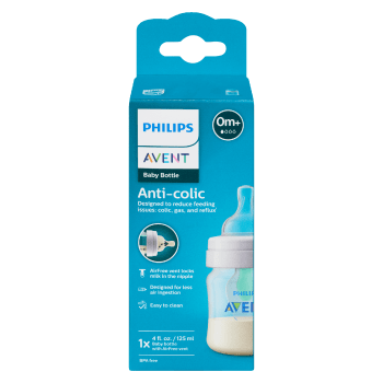 Philips Avent Baby Bottle Anti-Colic 0m+ 125 ml 1x Baby Bottle with AirFree Vent