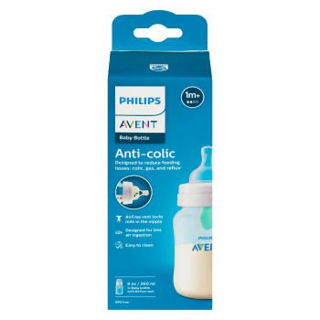 Philips Avent Baby Bottle Anti-Colic 260 ml 1m+ 1 x Baby Bottle with Airfree Vent