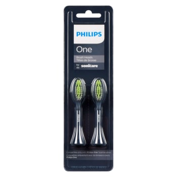 Philips One Sonicare Brush Heads 2 Replacement Brush Heads