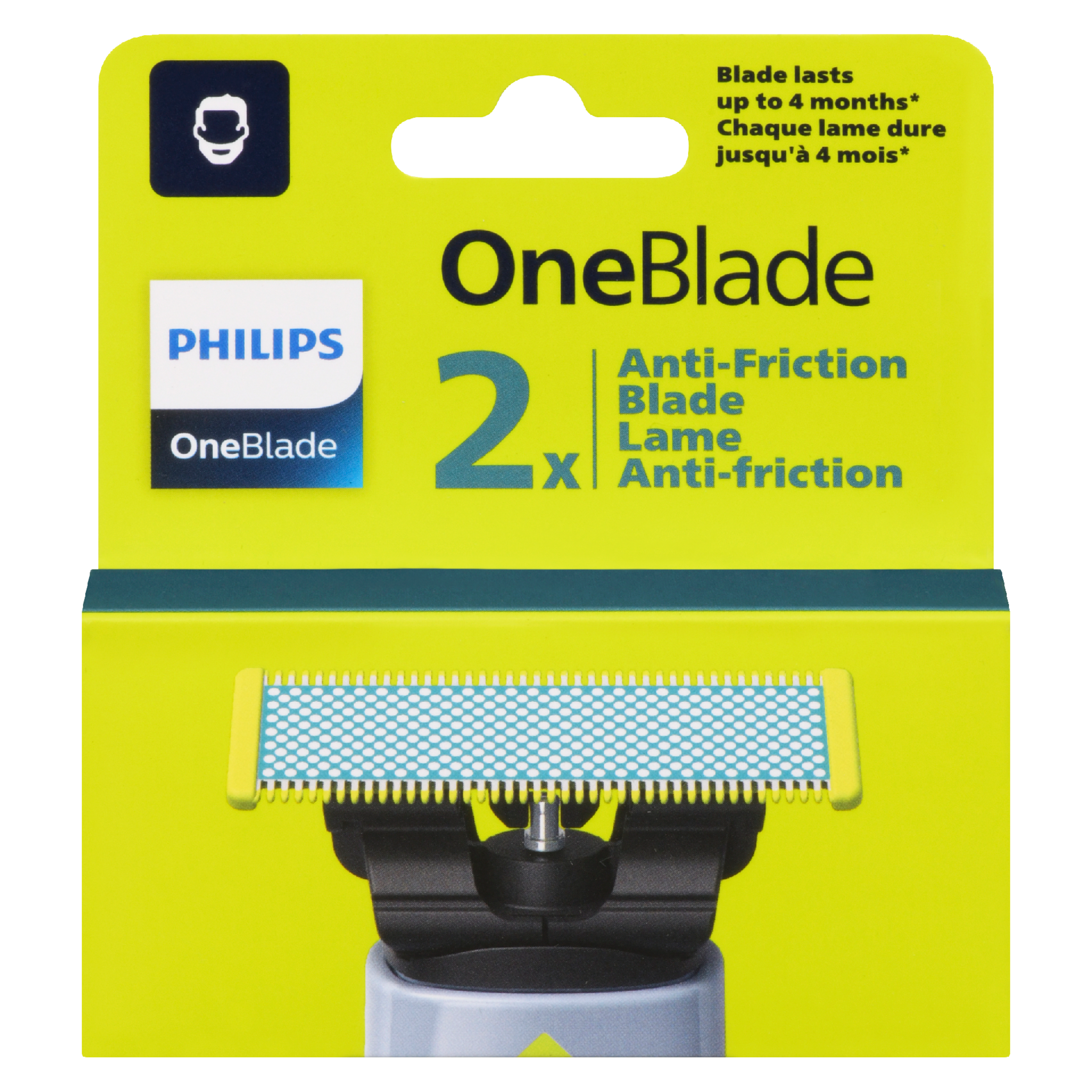 Philips OneBlade QP225/50 2 x Anti-Friction Blade