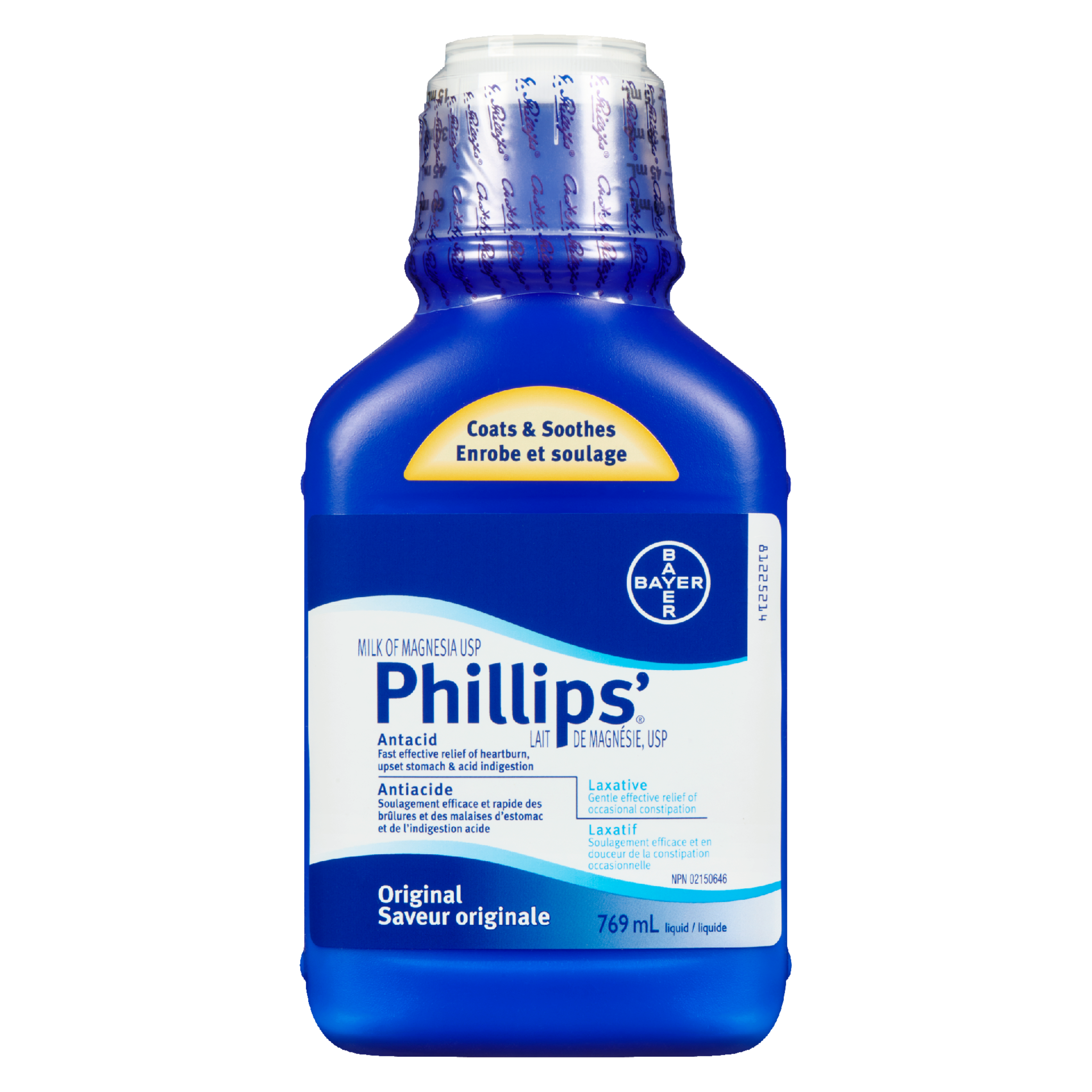 Phillips' Milk of Magnesia USP Original 769 ml