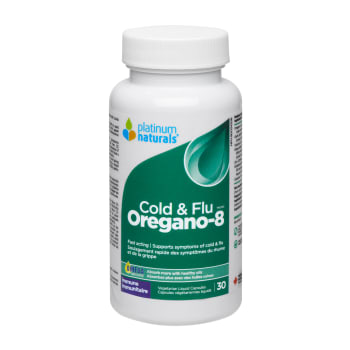 Platinum Naturals Oregano-8 Cold and Flu (30 Capsules)