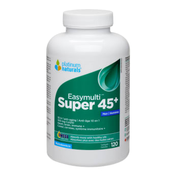 Platinum Naturals Super Easymulti 45+ for Men (120 Softgels)