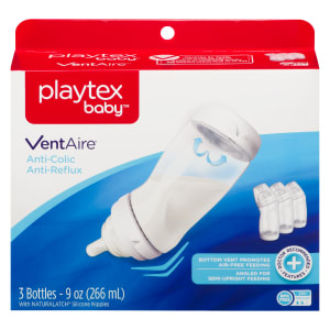 Playtex Baby VentAire Medium 3M+ 266 ml 3 Bottles