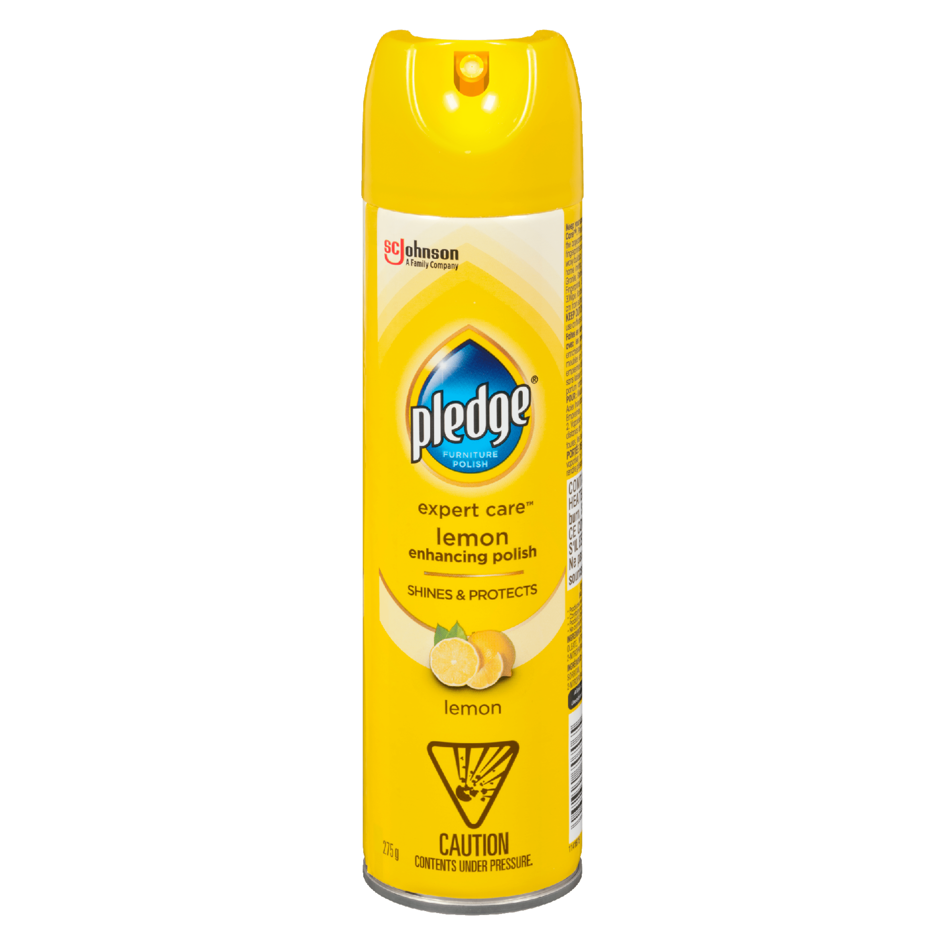 Pledge Expert Care Enhancing Polish Lemon 275 g