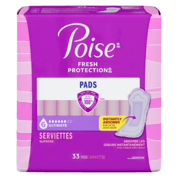 Poise Fresh Protection Ultimate 33 Pads