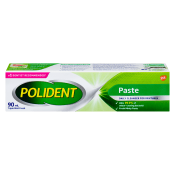 Polident Daily Cleanser for Dentures Paste Triple Mint Fresh 90 ml