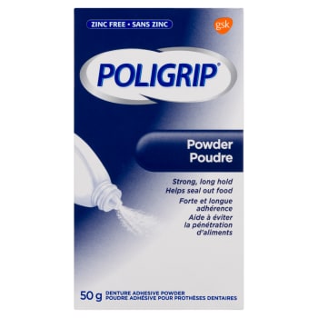 Poligrip Powder Denture Adhesive 50 g