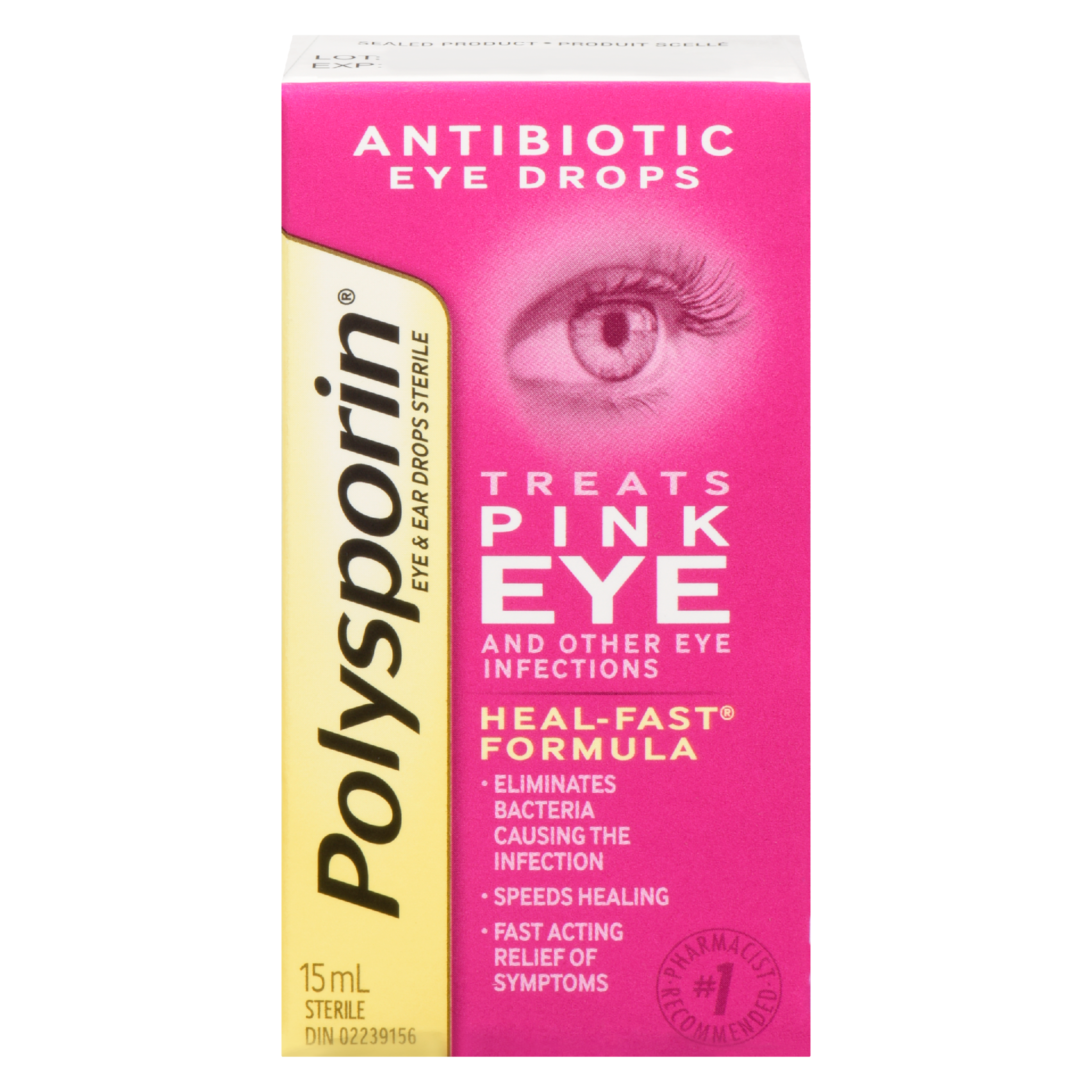 Polysporin Eye Drops Antibiotic 15 ml