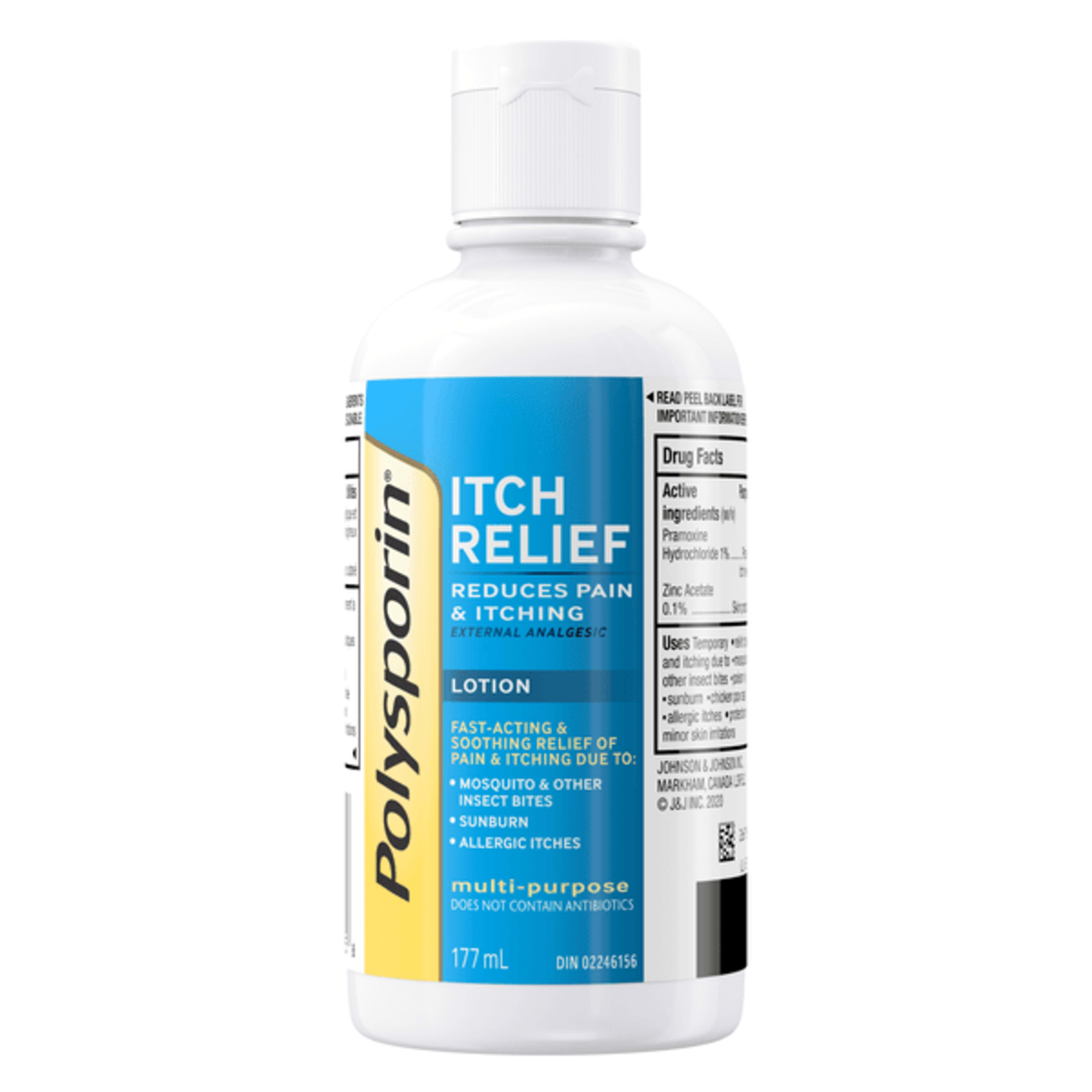 Polysporin Itch Relief Lotion 177 ml