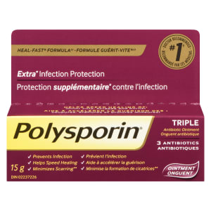 Polysporin Triple Antibiotic Ointment 15 g