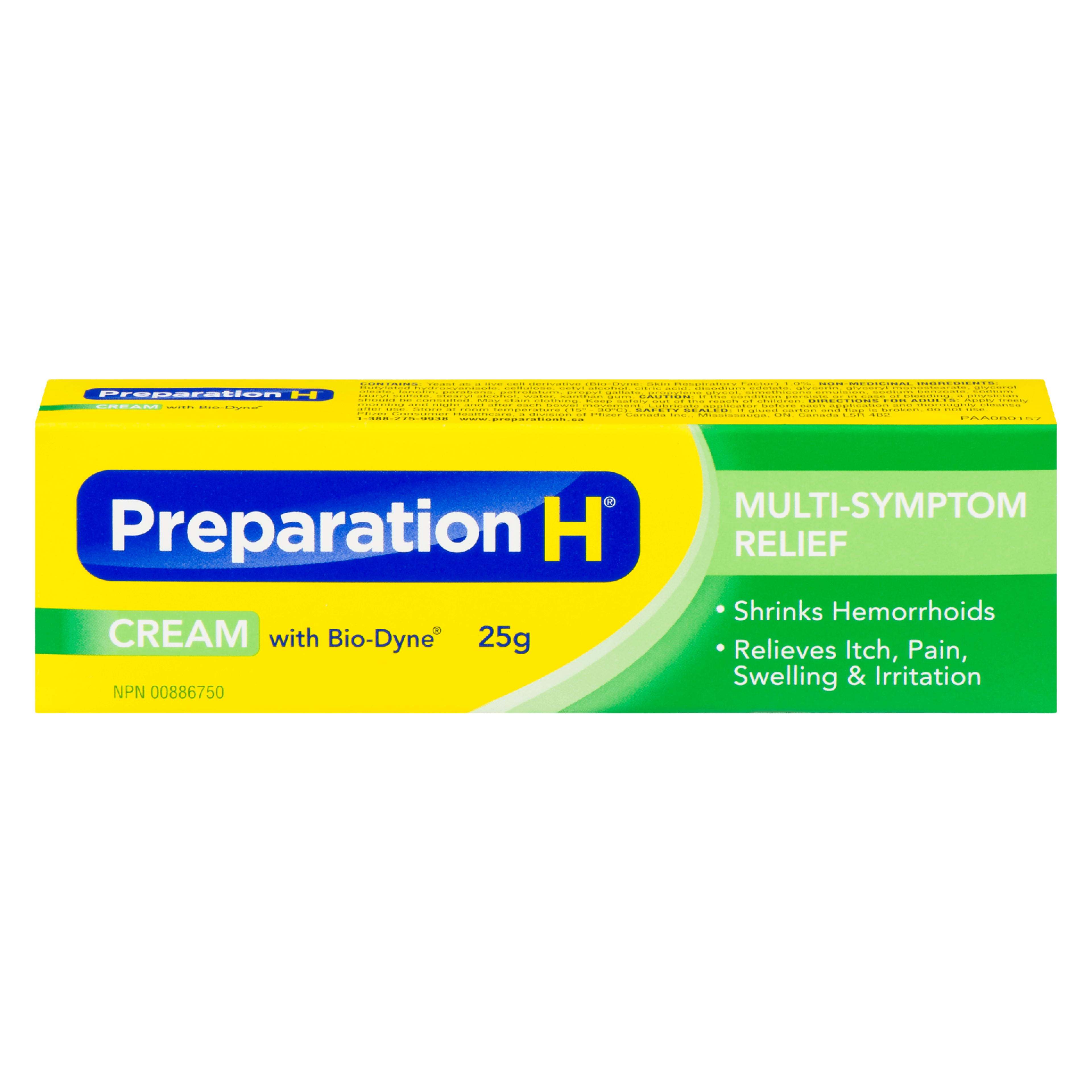 Preparation H Cream Multi-Symptom Relief 25 g