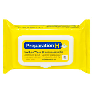 Preparation H Soothing Wipes with Aloe! 48 Wipes