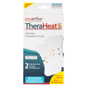 Proactive TheraHeat Gels Pads Large 2 Replacement Pads